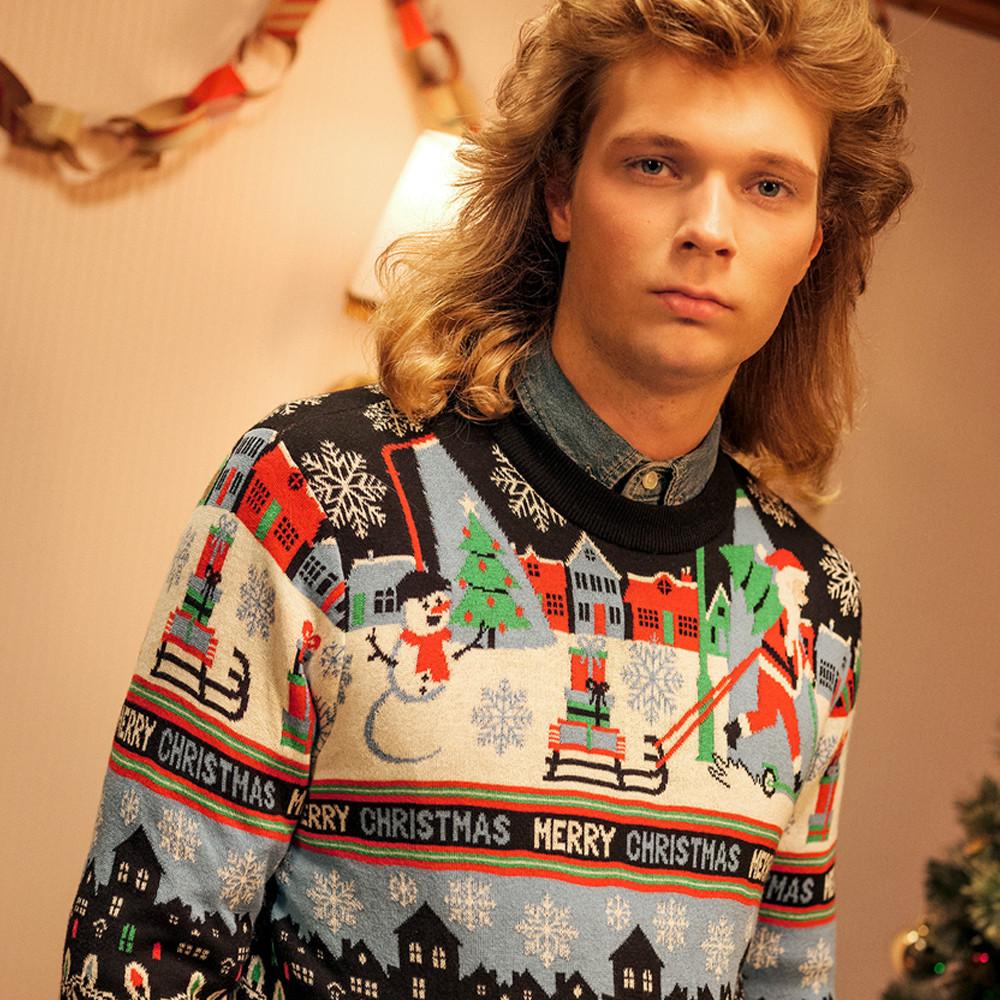 Pull de noel online mickey homme